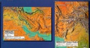 World Geography-Middle East Bulletin Board Set   (Gr:4-8) (4) maps