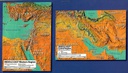 World Geography-Middle East Bulletin Board Set   (Gr:4-8) (4) maps
