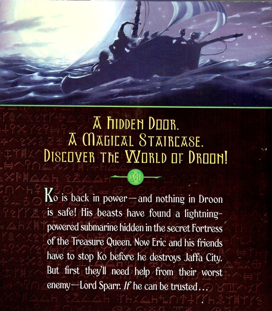 SECRETS OF DROON #23: THE FORTRESS OF THE TREASURE QUEEN (7-10yrs)