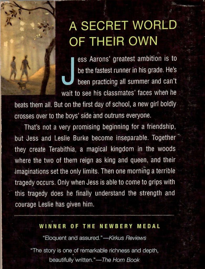 Bridge To Terabithia (9-12yrs)