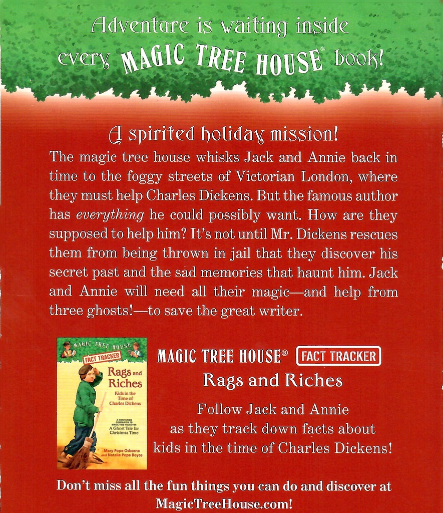 Magic Tree House #44: A Ghost Tale for Christmas Time (6-9yrs)