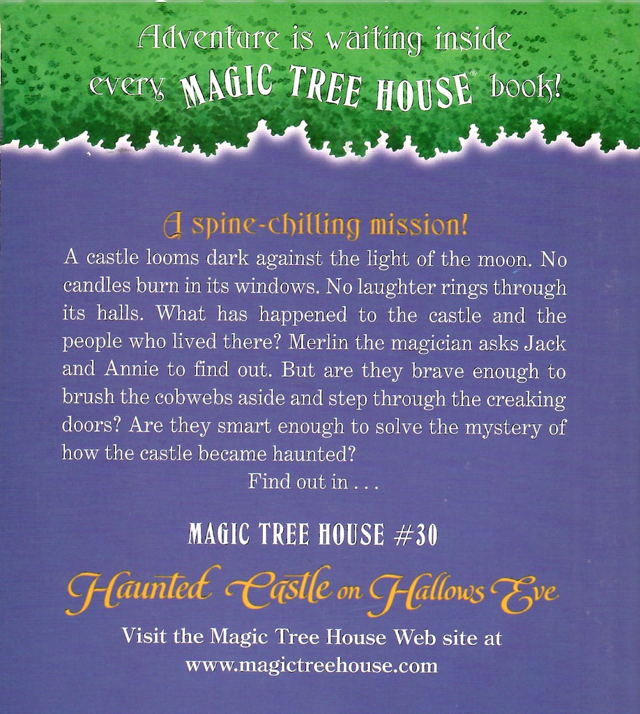 Magic Tree House #30: Haunted Castle on Hallows Eve (6-9yrs)