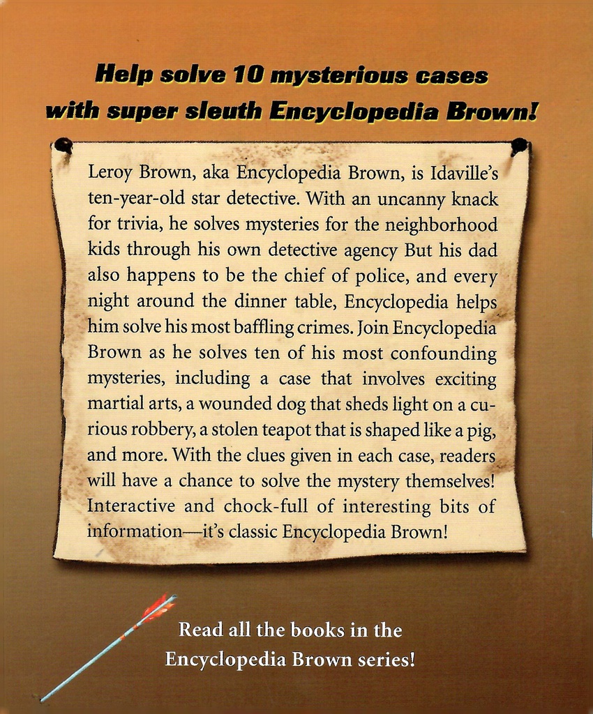 Encyclopedia Brown Solves Them All #05 (8-12yrs)