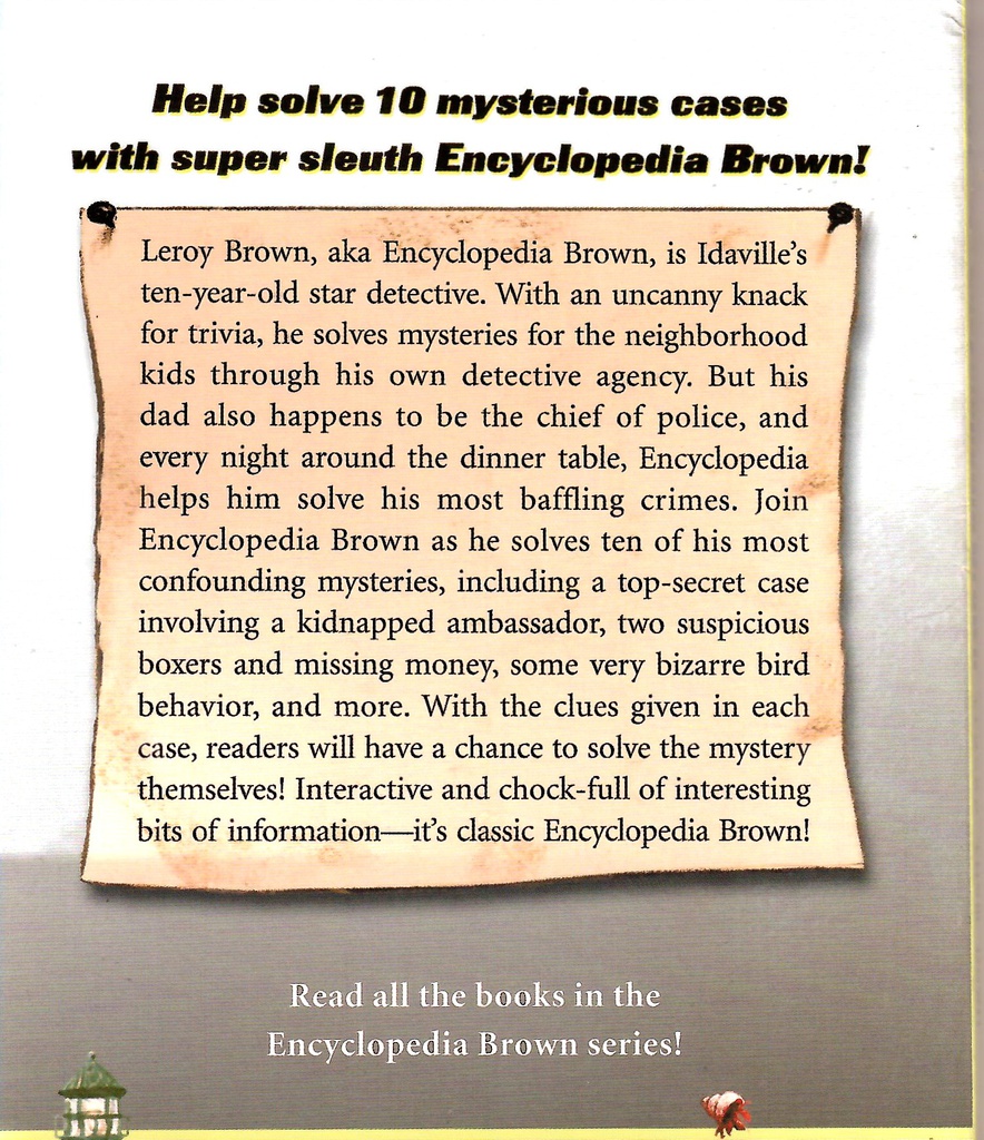 Encyclopedia Brown Tracks Them Down #08 (8-12yrs)