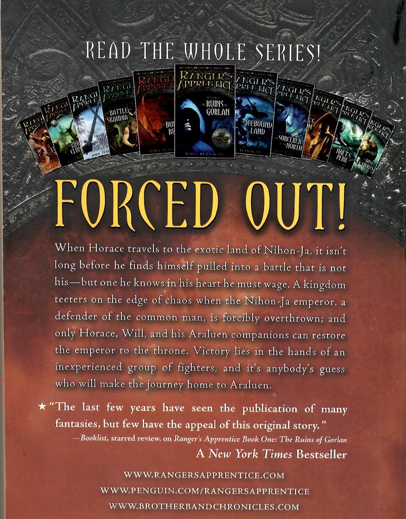 The Emperor of Nihon-Ja: Book 10 (Ranger's Apprentice) (10+yrs)