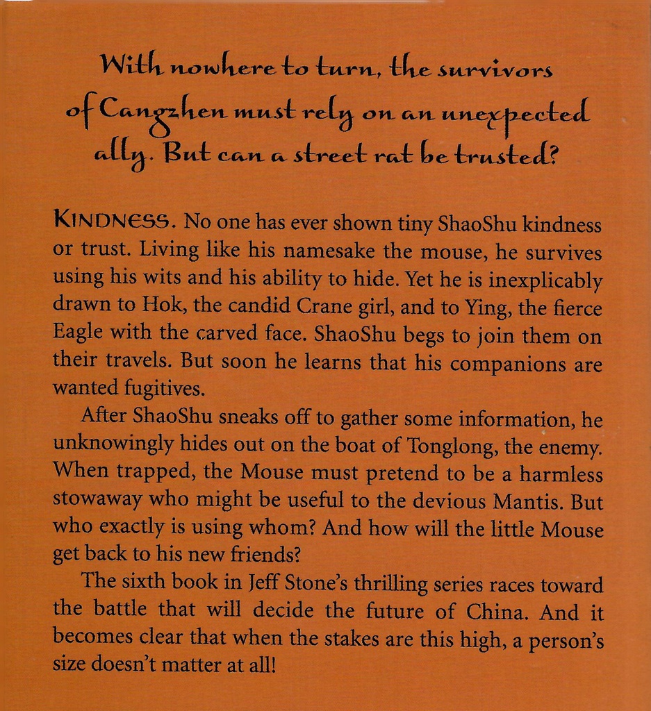 MOUSE (FIVE ANCESTORS #06) (8-12yrs)