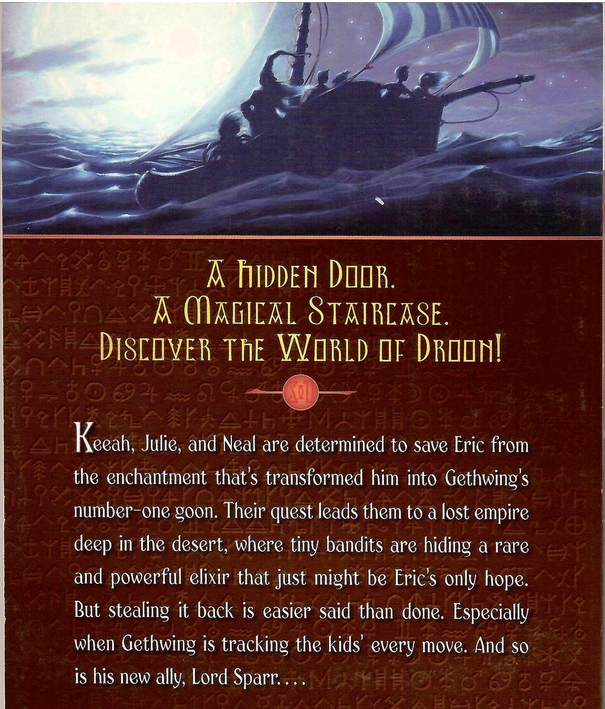 SECRETS OF DROON #35: THE LOST EMPIRE OF KOOMBA (7-10yrs)