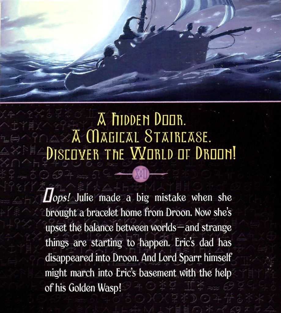 SECRETS OF DROON #08: THE GOLDEN WASP (7-10yrs)