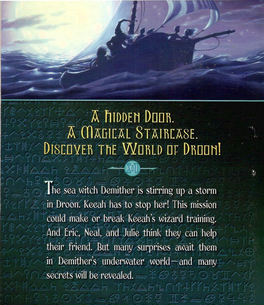 SECRETS OF DROON #12: UNDER THE SERPENT SEA (7-10yrs)