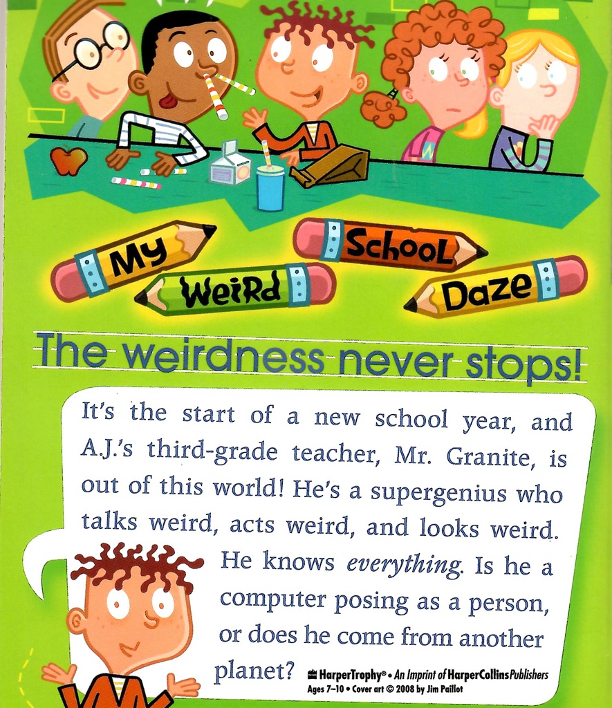 My Weird School Daze #03: Mr. Granite Is from Another Planet! (7-9yrs)