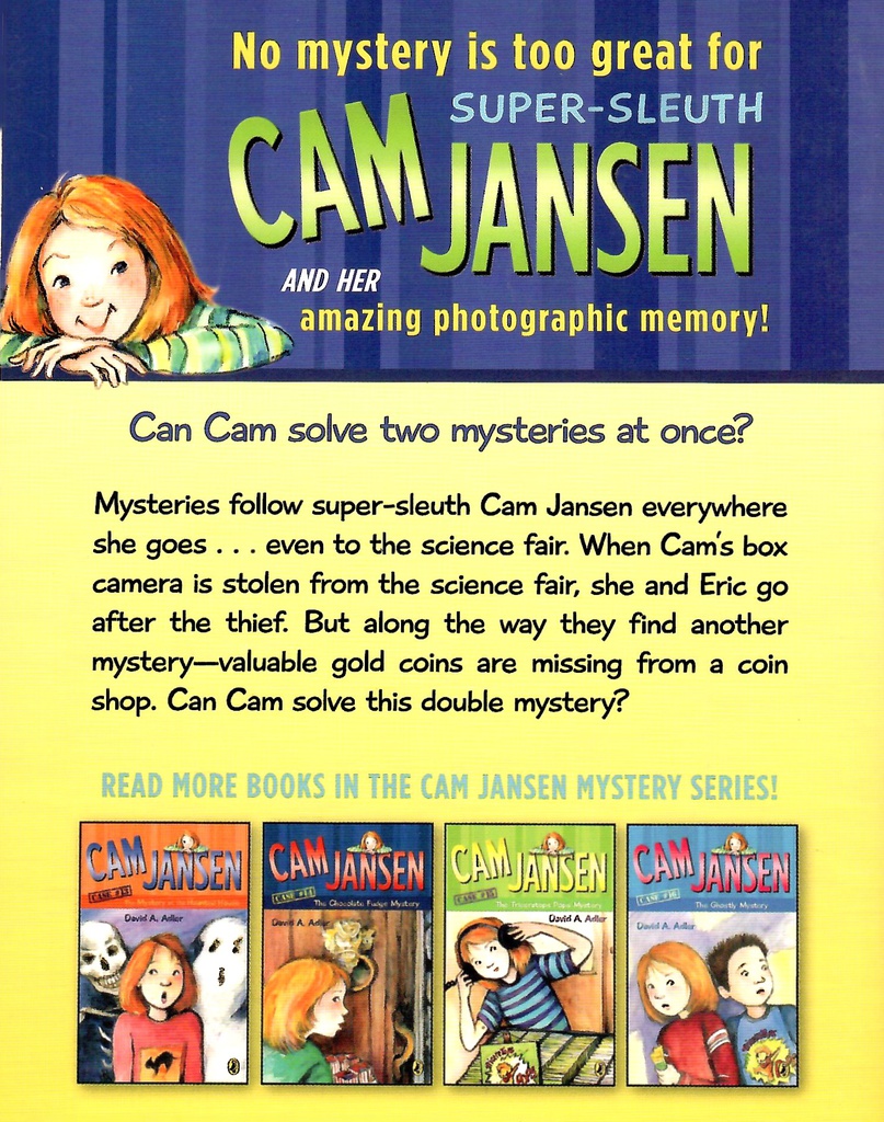 Cam Jansen #05:  Mystery of the Gold Coins (7-10yrs)