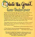 Nate the Great Goes Undercover (6-9yrs)