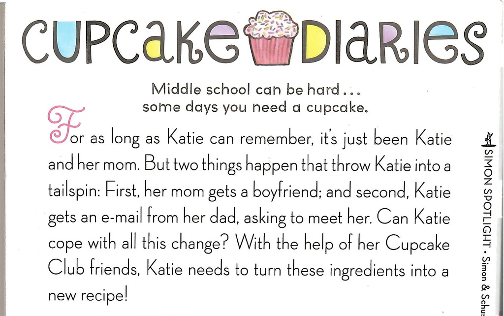 KATIE'S NEW RECIPE (Cupcake Diaries #13) (8-12yrs)