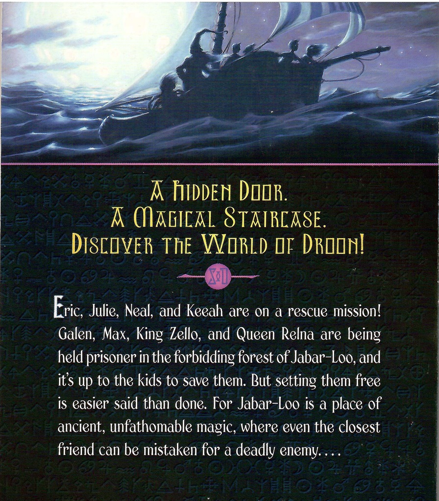 SECRETS OF DROON #30: ESCAPE FROM JABAR-LOO (7-10yrs)