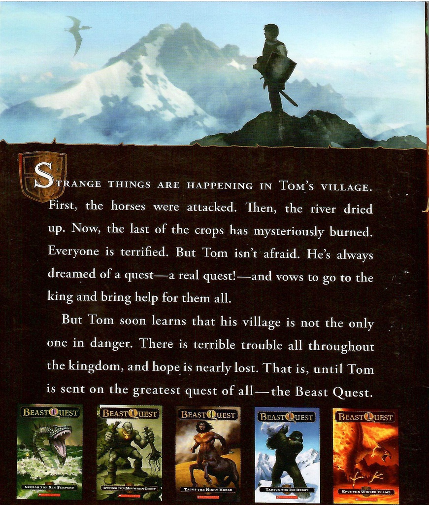 BEAST QUEST #01: FERNO THE FIRE DRAGON (7-10yrs)