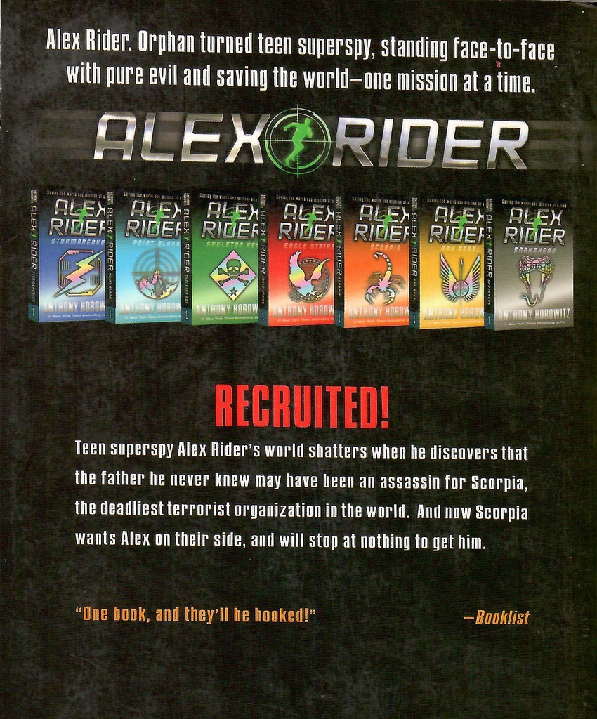 Scorpia (Alex Rider #05) (10+yrs)