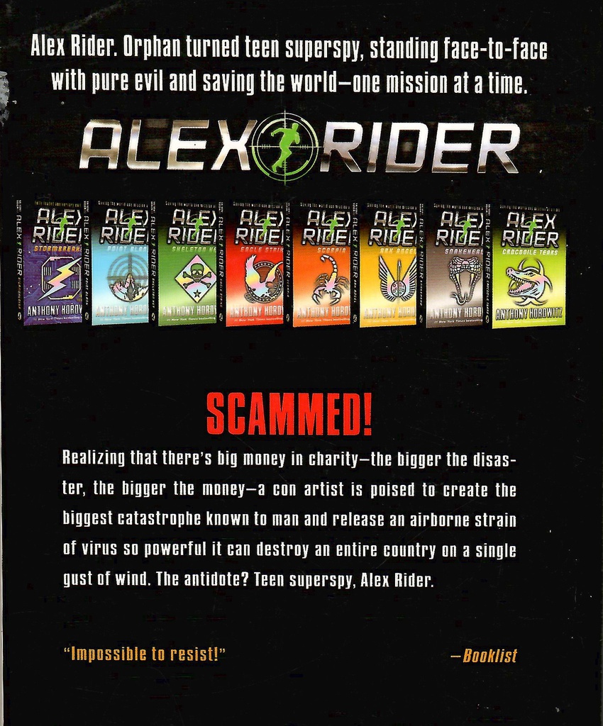 Crocodile Tears (ALEX RIDER #08) (10+yrs)