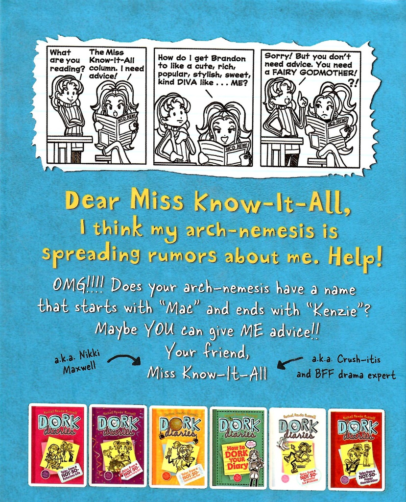 DORK DIARIES #05 (9-13yrs)