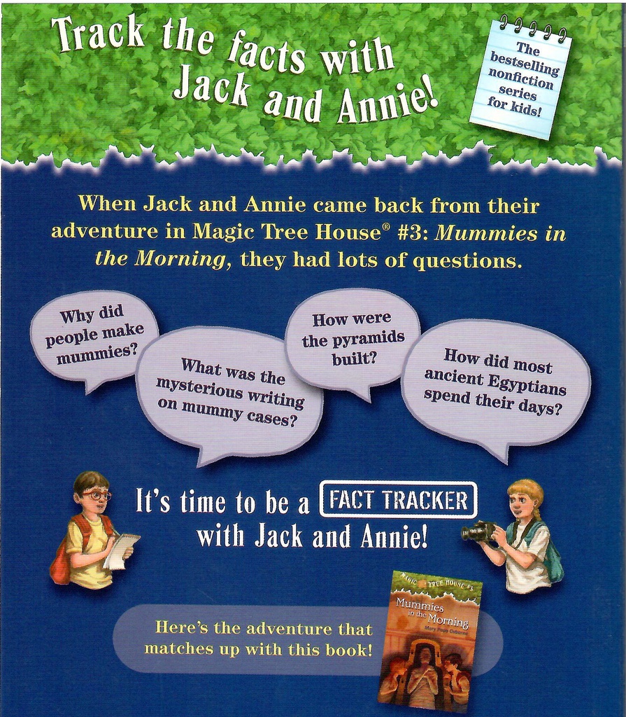 Magic Tree House Research Guide #03: Mummies and Pyramids (7-10yrs)