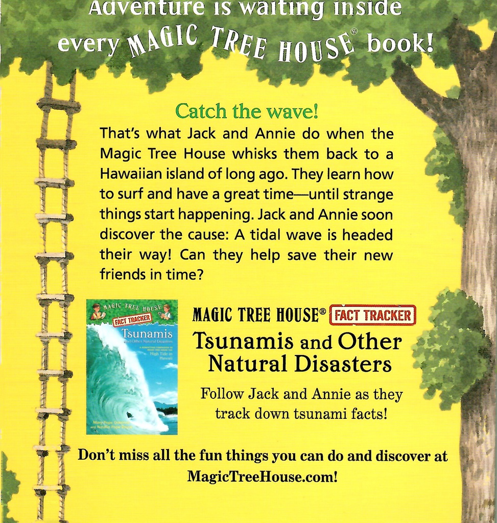 Magic Tree House #28: High Tide in Hawaii (6-9yrs)