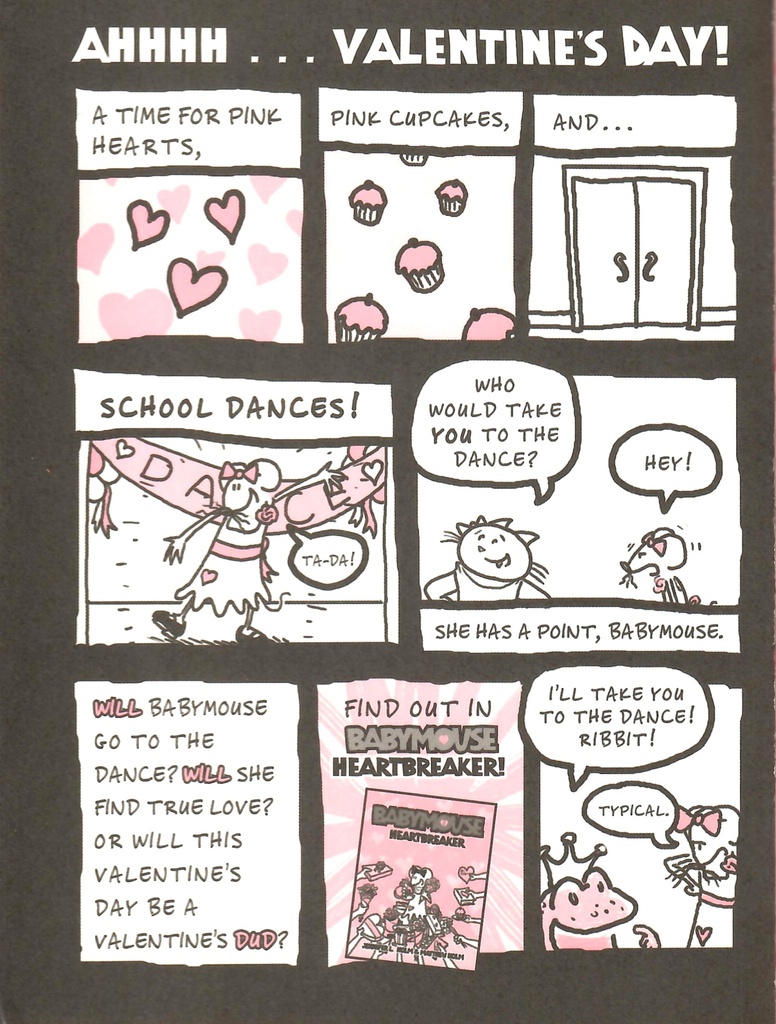 Babymouse #5: Heartbreaker (7-10yrs)