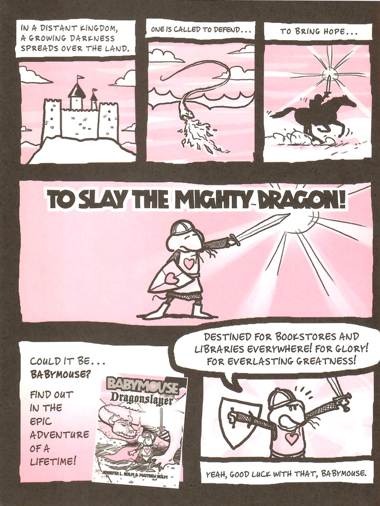 Babymouse #11: Dragonslayer (9+yrs)