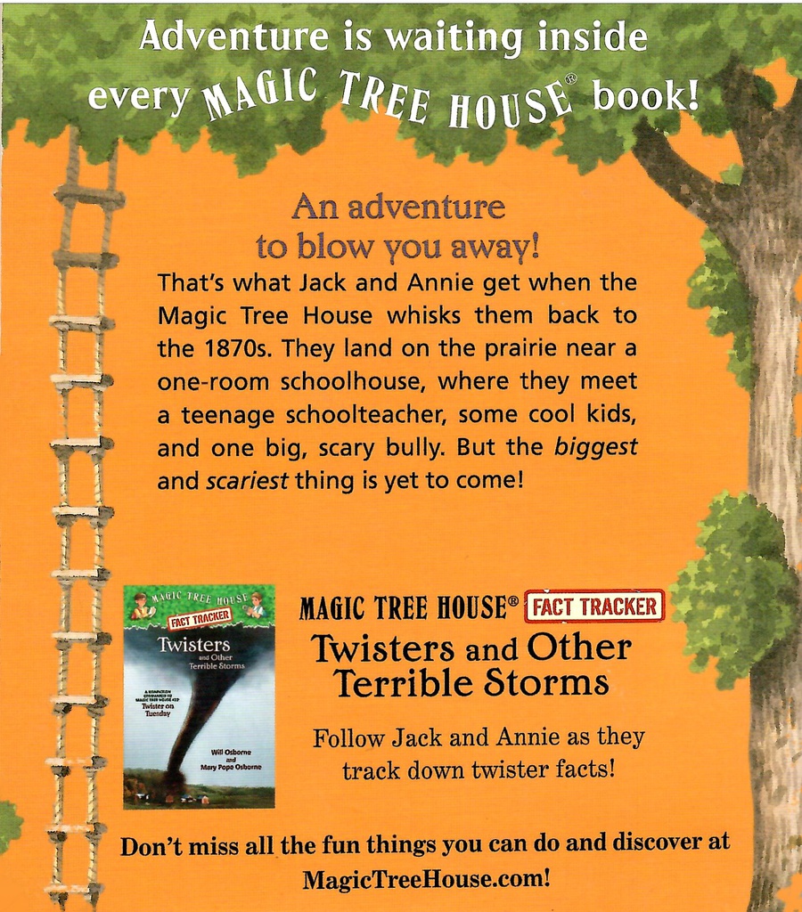 Magic Tree House #23: Twister on Tuesday (6-9yrs)