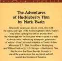 The Adventures of Huckleberry Finn (9+yrs)