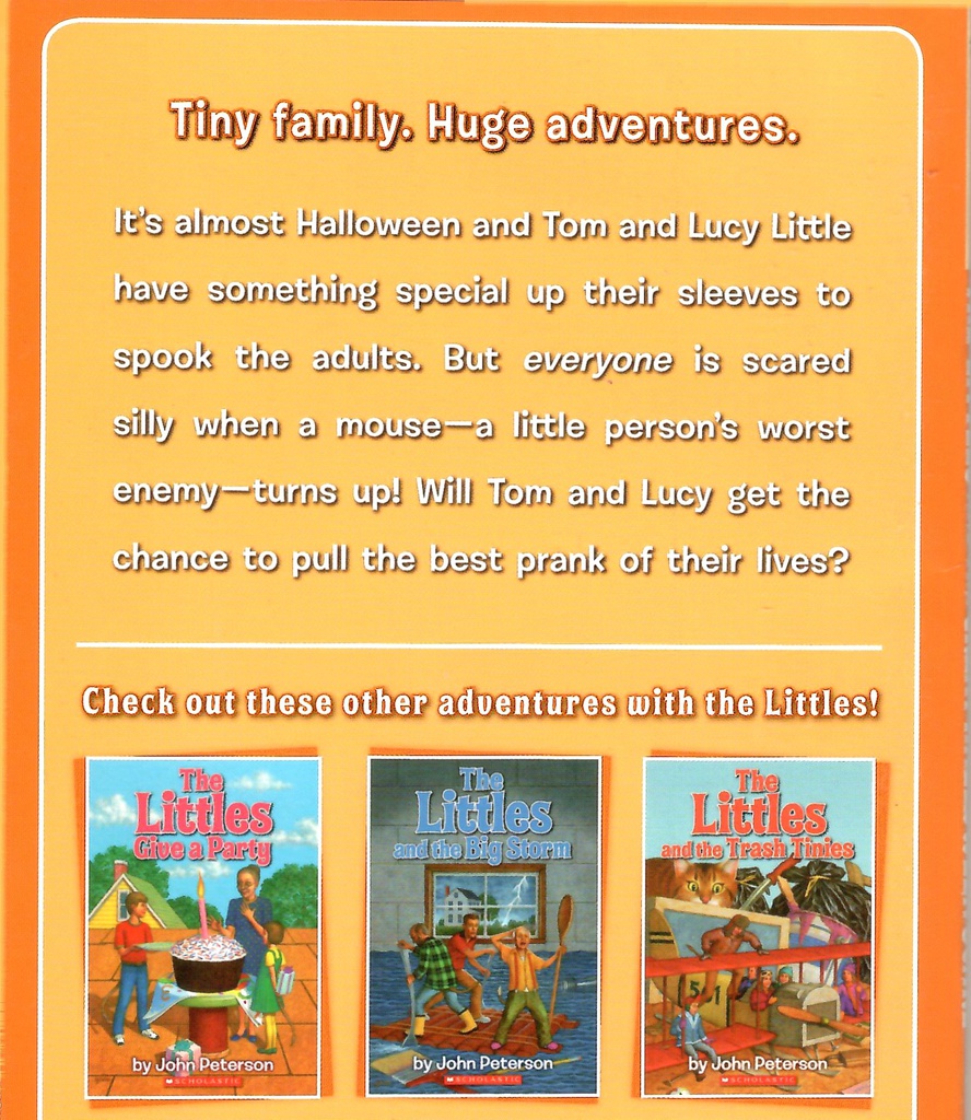 THE LITTLES AND THE GREAT HALLOWEEN SCARE (7-10yrs)