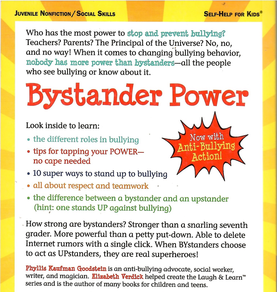 Bystander Power: Now with Anti-Bullying Action (Laugh &amp; Learn) (8-13yrs)(Gr:3-8)