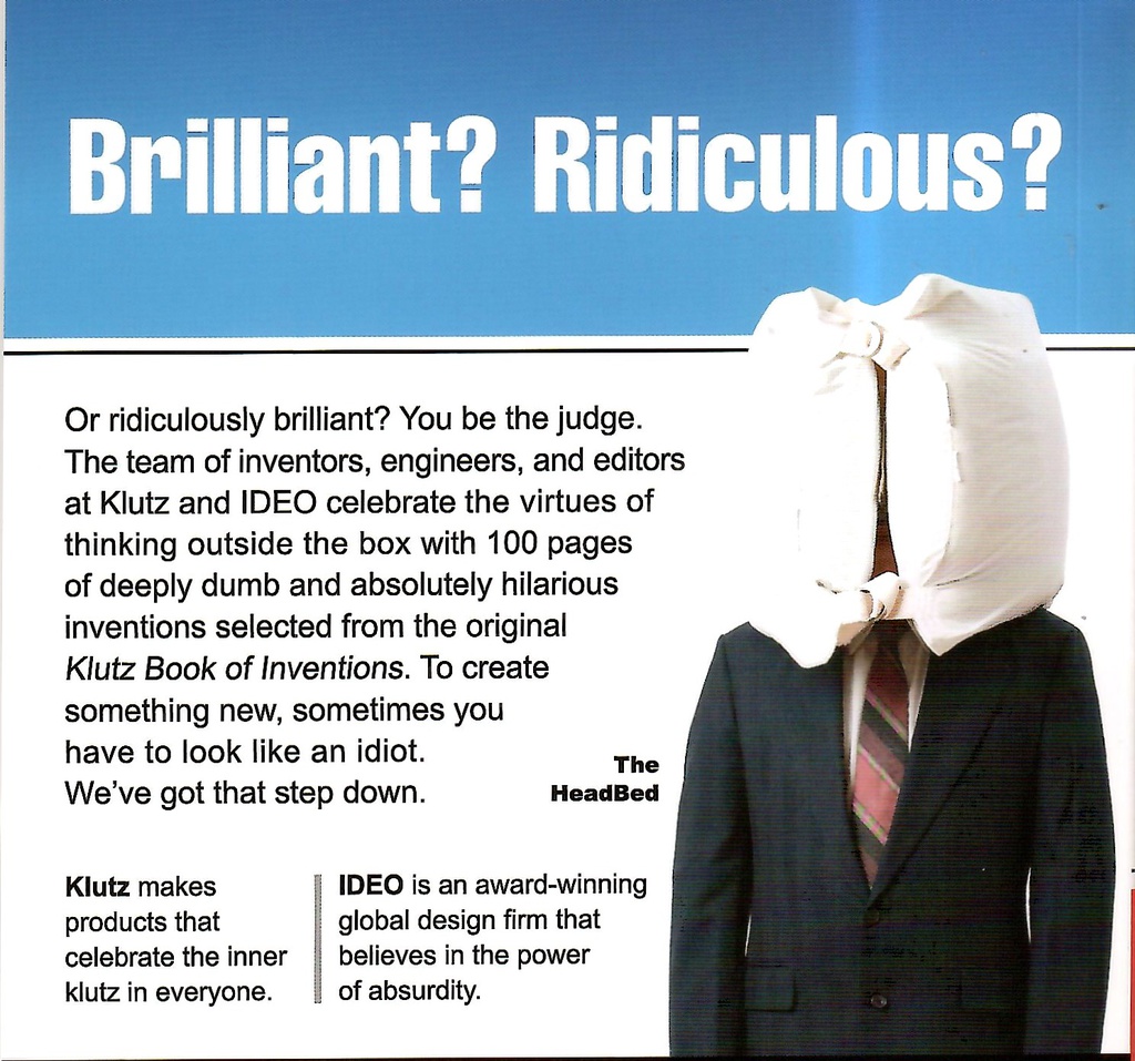 THE World According to Klutz (8+yrs)