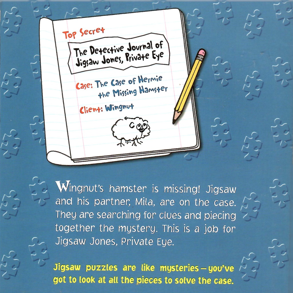JIGSAW JONES #01: THE CASE OF HERMIE (7-10yrs)