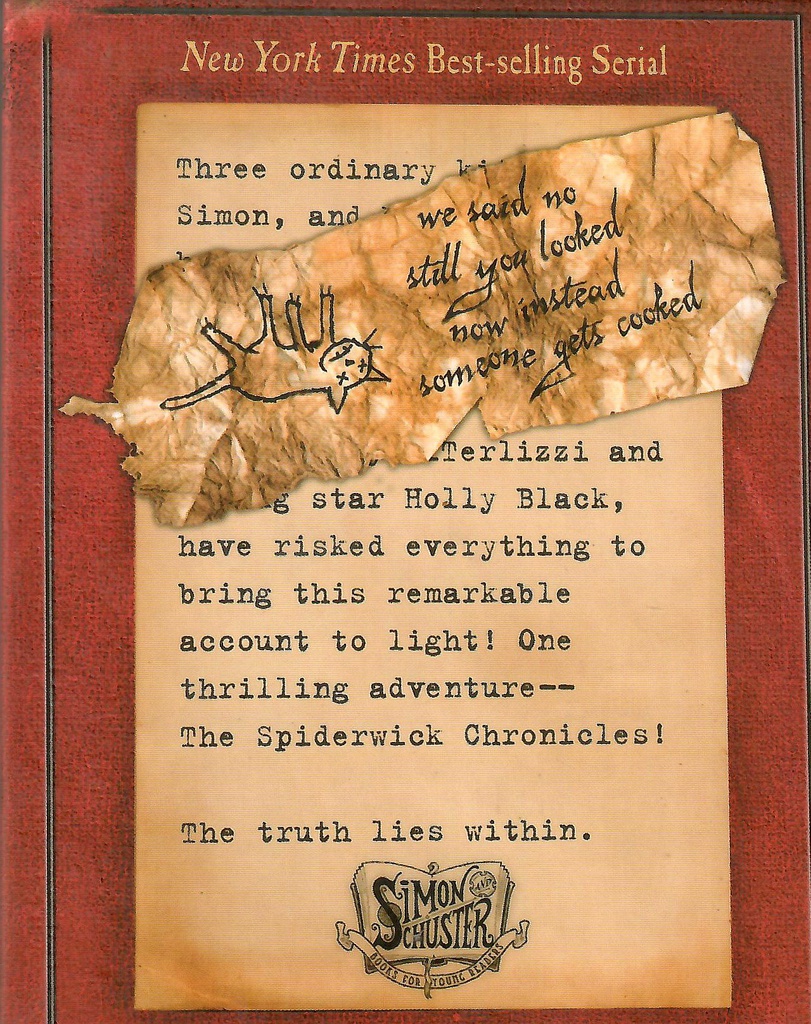 The Seeing Stone (The Spiderwick Chronicles, Book 2) (7-11yrs) HARDCOVER