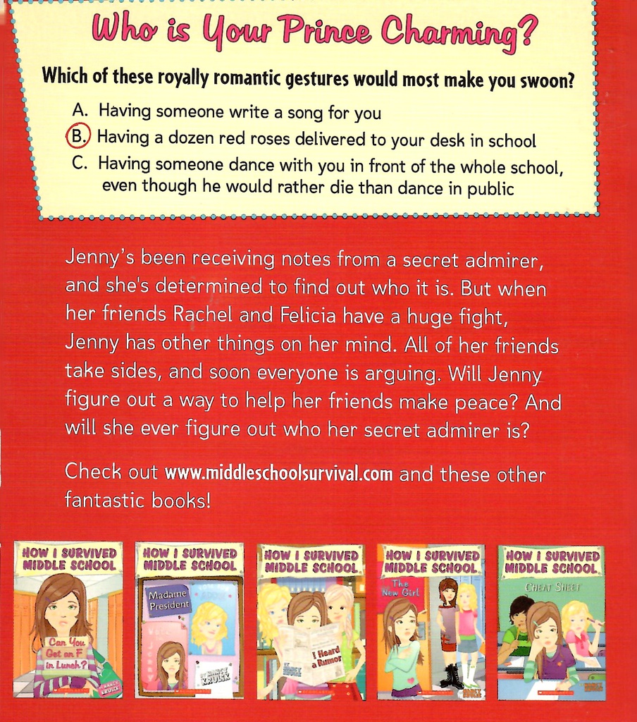 P.S. I Really Like You (How I Survived Middle School) (8-12yrs)