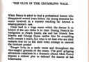NANCY DREW #22: THE CLUE IN THE CRUMBLING WALL(8-12yrs)