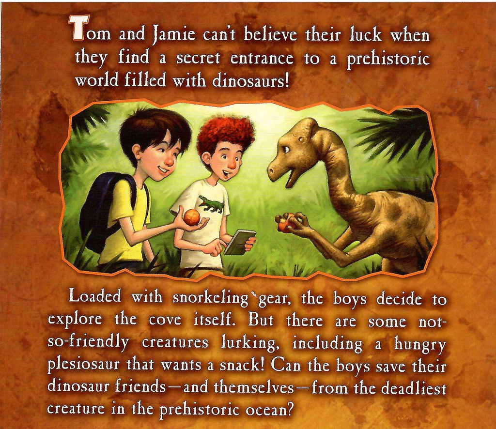 DINOSAUR COVE #08: SWIMMING WITH THE PLESIOSAUR (7-10yrs)