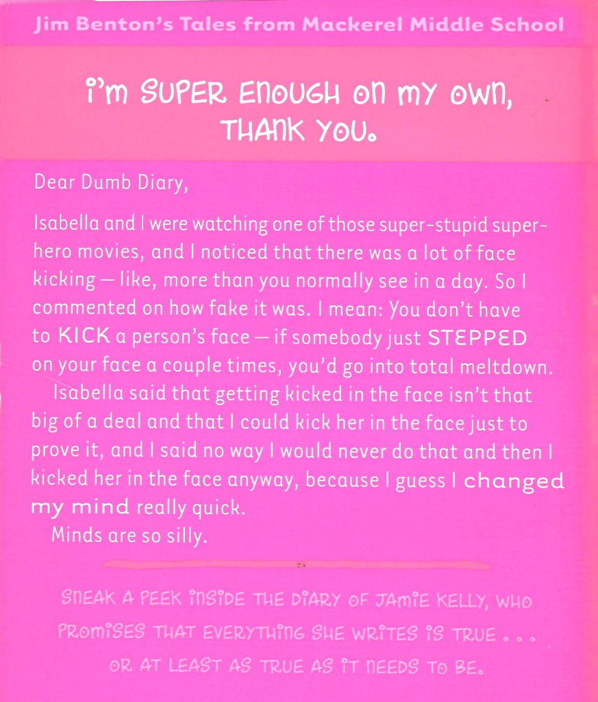 Okay, So Maybe I Do Have Superpowers (Dear Dumb Diary #11) (7-10yrs)