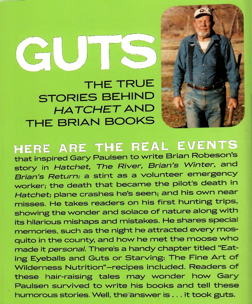 Guts (Epilogue to the Hatchet series) (12+yrs)