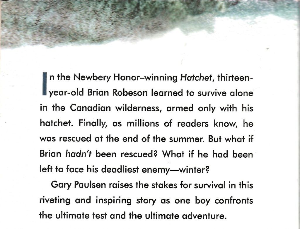 Brian's Winter (Hatchet #03)  (9+yrs)