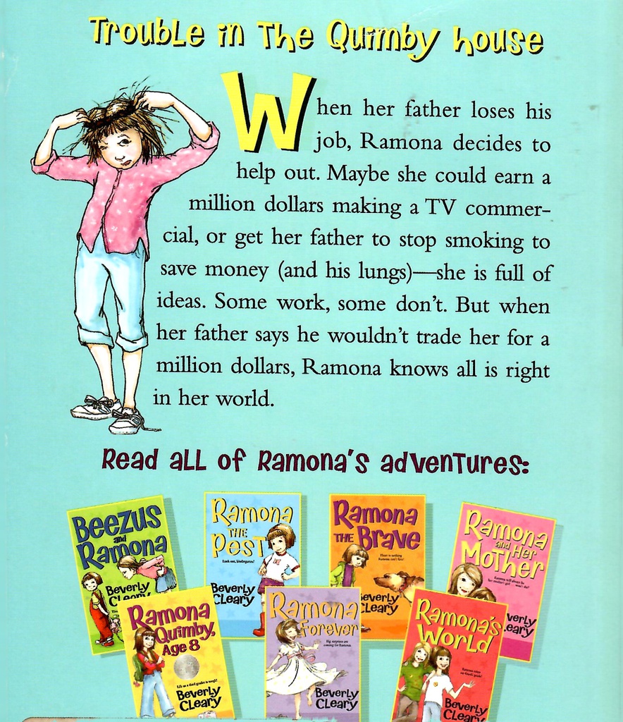 Ramona and Her Father (Ramona Quimby #04) (8-12yrs)