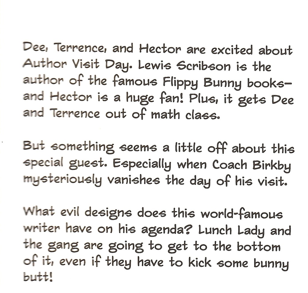 LUNCH LADY #03:  AUTHOR VISIT VENDETTA  (8-12yrs)