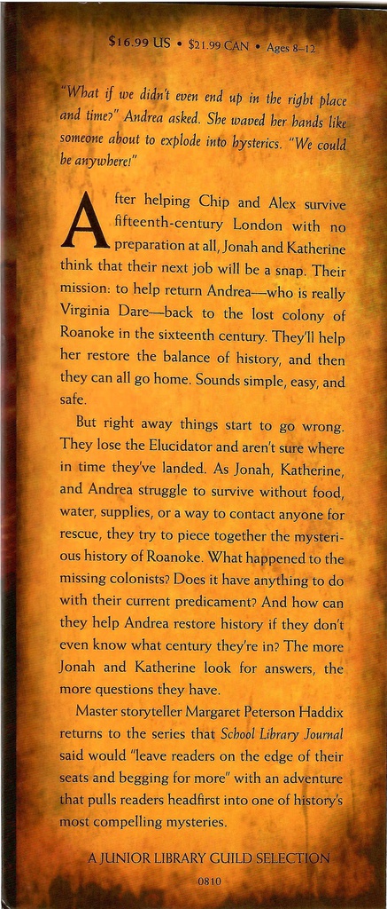 Sabotaged (Missing #03) Hardcover (8-12yrs)