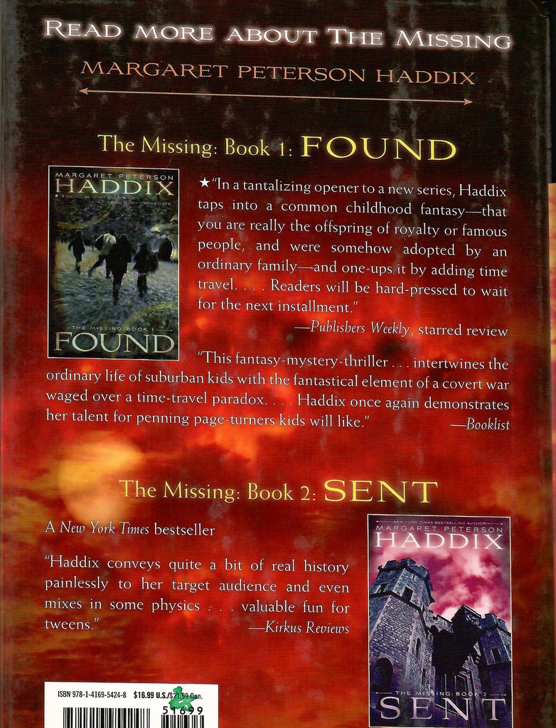 Sabotaged (Missing #03) Hardcover (8-12yrs)