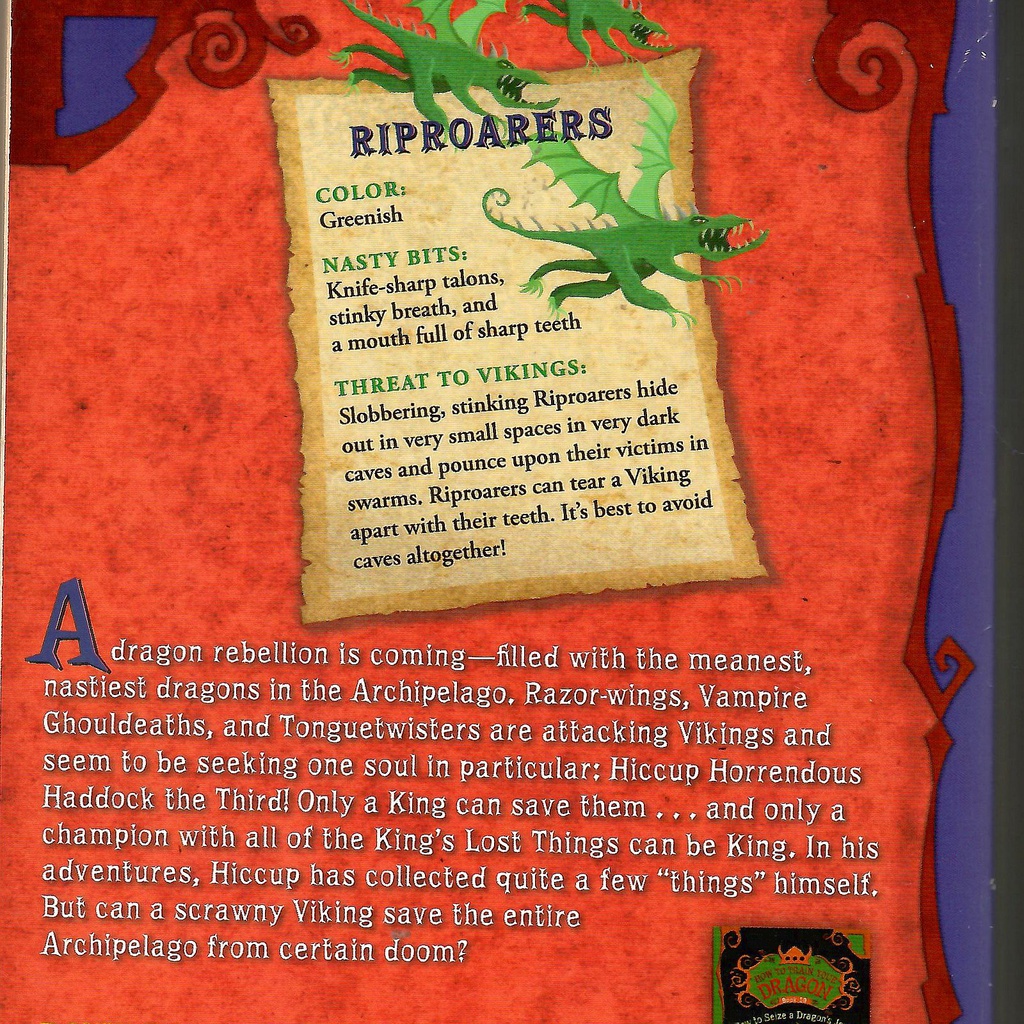 How to Train Your Dragon #09: How to Steal a Dragon's Sword (8-12yrs)