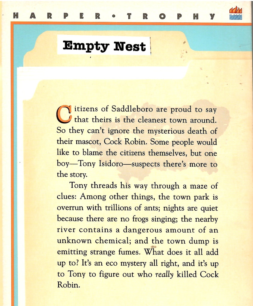 Who Really Killed Cock Robin? (8-12yrs)