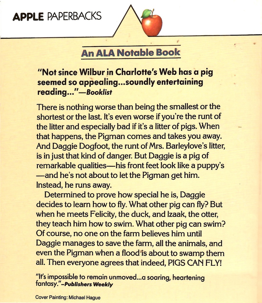 Pigs Might Fly (8-12yrs)