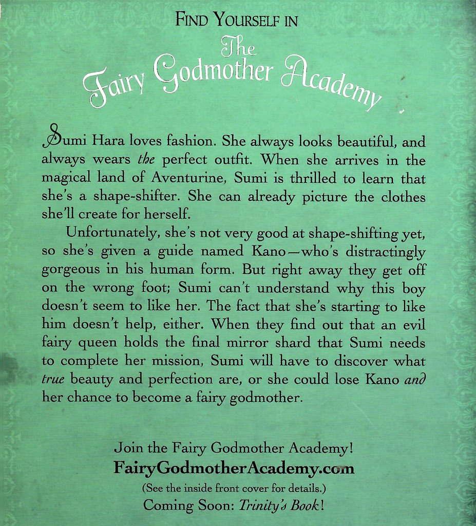 The Fairy Godmother Academy #05: Sumi's Book (8-12yrs)