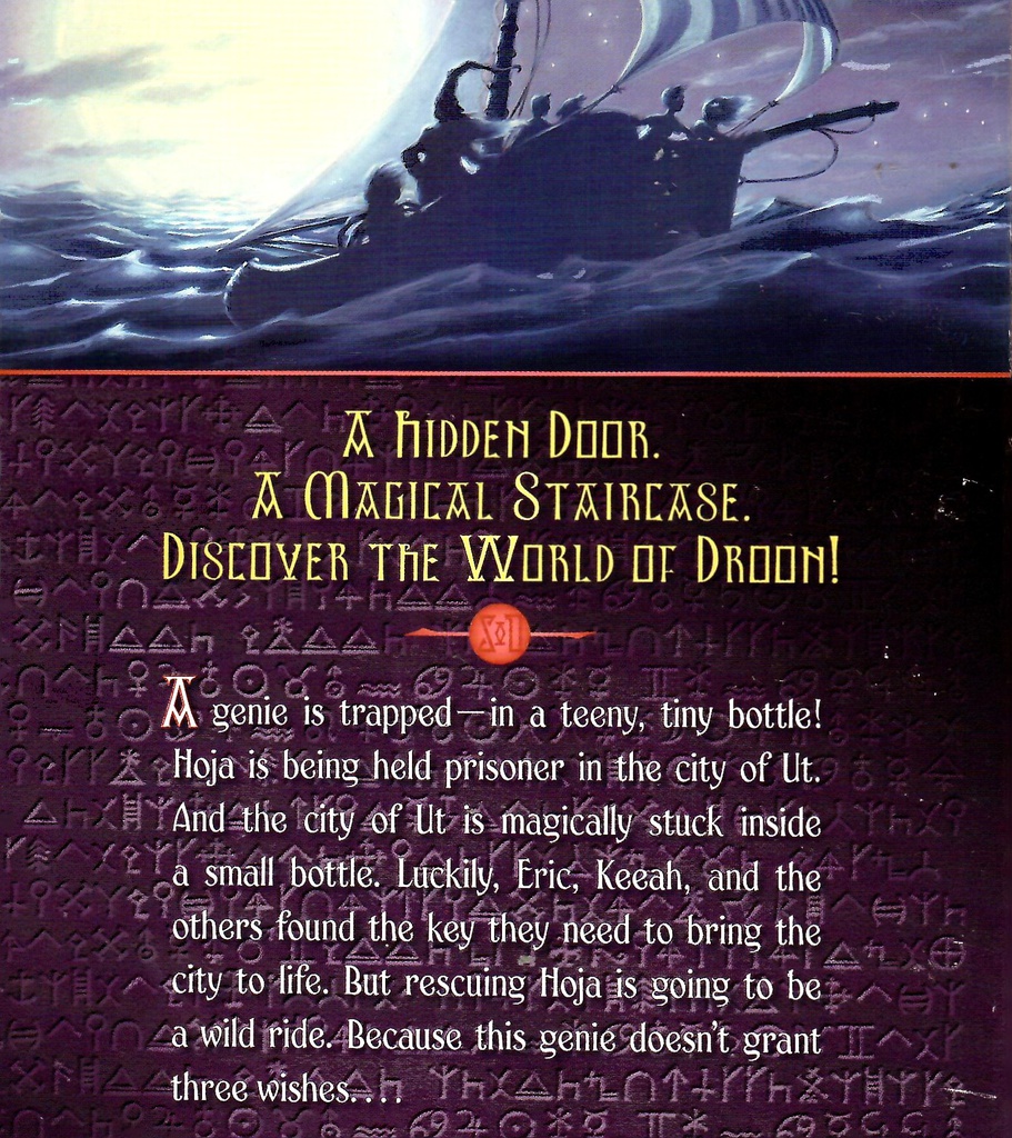 SECRETS OF DROON #21: FLIGHT OF THE GENIE (7-10yrs)