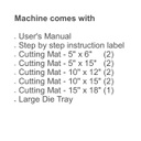 ACCUCUT GRAND MARK ROLLER DIE CUTTING MACHINE SET (As is)