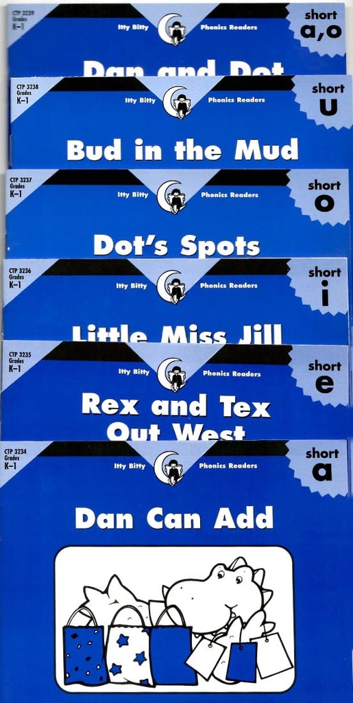 ITTY BITTY Phonics Readers Complete Set